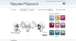 Desktop Screenshot of neuves-maisons.fr